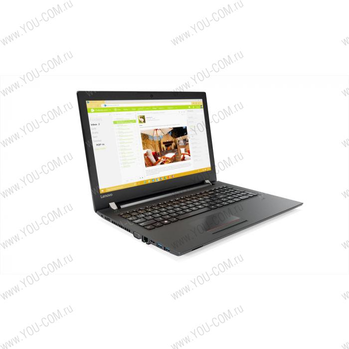 Ноутбук Lenovo V510-15IKB 15.6" FHD(1920x1080) AG, i3-6006U, 4GB DDR4, 1TB/5400, Intel HD Graphics, No DVD, WiFi, BT, FPR, Camera, 4cell, Win 10Pro, Black, 2 kg, 1y,c.i