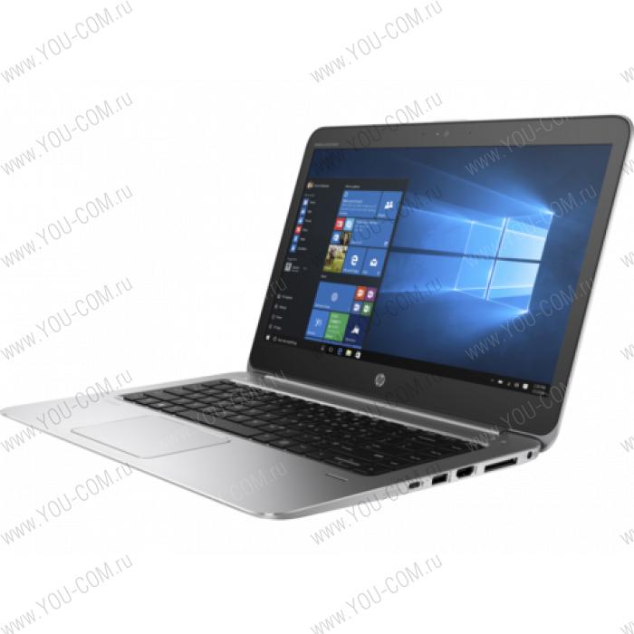 Ноутбук без сумки HP EliteBook Folio 1040 G3 Core i5-6200U 2.3GHz,14" FHD (1920x1080) AG,8Gb DDR4 total,256Gb SSD,LTE,45Wh LL,FPR,1.5kg,3y,Silver,Win7Pro+Win10Pro