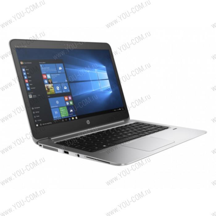 Ноутбук без сумки HP EliteBook Folio 1040 G3 Core i5-6200U 2.3GHz,14" FHD (1920x1080) AG,8Gb DDR4 total,256Gb SSD,LTE,45Wh LL,FPR,1.5kg,3y,Silver,Win10Pro