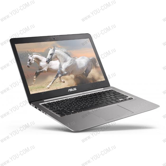 Ноутбук ASUS Zenbook Special UX310UA-FB894R Core i7-7500U/8Gb/256GB SSD/UMA Intel HD 620/13.3 QHD+ (3200x1800) AG/WiFi/BT/Cam/FP/Windows 10 Pro/QUARTZ GREY/Mouse+Sleeve