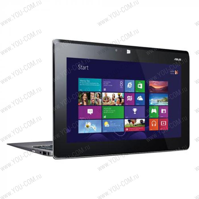 Ноутбук ASUS UltraBookTAICHI 21 Intel Core i5 3317U/4Gb/128Gb SSD/DUAL/int/11.6" FullHD TouchScreen AG/Wi-Fi+WiDi/BT/Cam/Win8/Black_DEMO