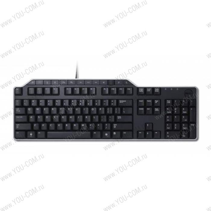 Клавиатура Dell KB-522 Wired Business Multimedia USB; Black; 2хUSB