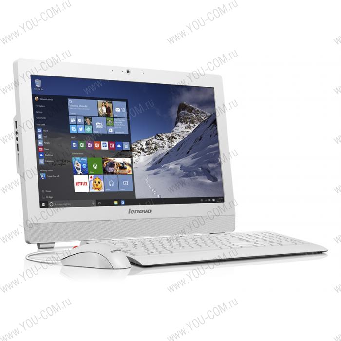 Моноблок Lenovo S200z FS white 19,5" HD+ no touch white Integrated J3710 4G (x1) 500GB 7200RPM DOS DVDRW 3YR
