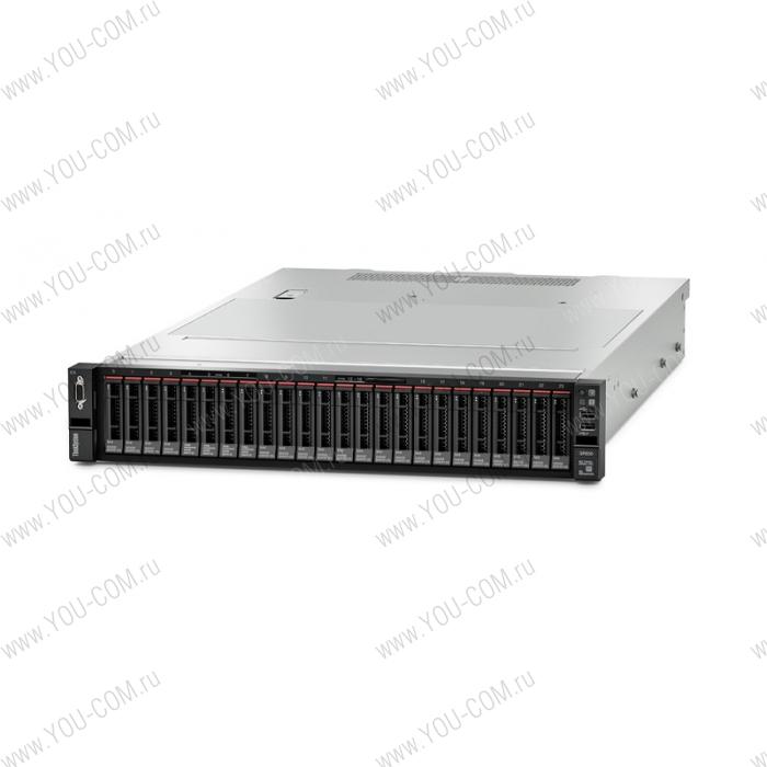 Сервер Lenovo TS ThinkSystem SR650 Rack 2U,Xeon Gold 6140 18C(2.3GHz/140W),32GB/1.2V RDIMM(upto24),noHDD 2,5"(upto8/24),SR 930-8I (2GB Flash),noDVD,1xfree PCI,noGbE,noGbE,1x1100W Platinum p/s(upto2)