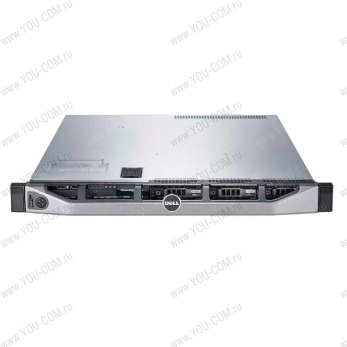 Шасси серверное Dell PowerEdge R420 1U no HDD caps/ no CPU(2)/  no HS/ no memory(2x6)/ no controller/ noHDD(8)SFF/ noDVD/ iDRAC7 Ent/2xGE/ noRPS(2up)/ Bezel/ Sliding Rails/no ARM/3YBWNBD (б/у, не работает IDRAC)-001