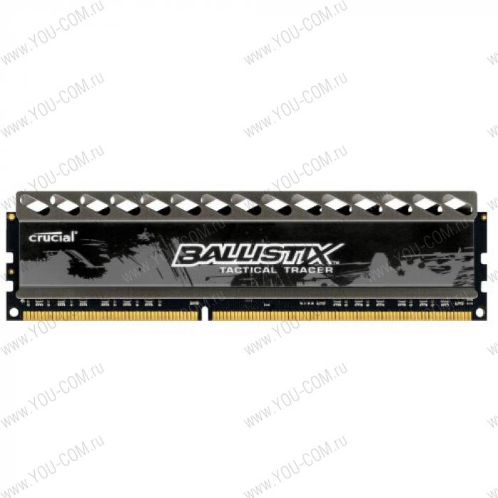 Оперативная память Crucial by Micron  DDR3   8GB  1600MHz UDIMM (PC3-12800) CL11 1.5V (Retail) Ballistix Tactical Tracer