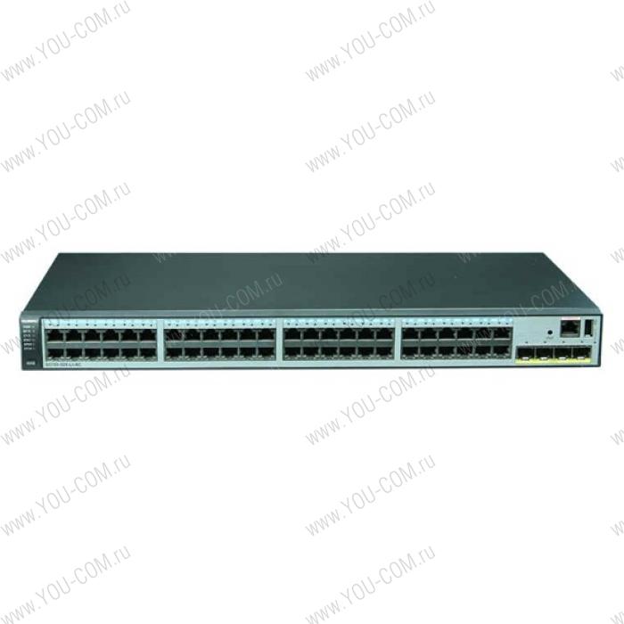 Коммутатор Huawei S5720-52X-PWR-LI-AC(48 Ethernet 10/100/1000 ports,4 10 Gig SFP+,PoE+,370W POE AC 110/220V) (98010619)