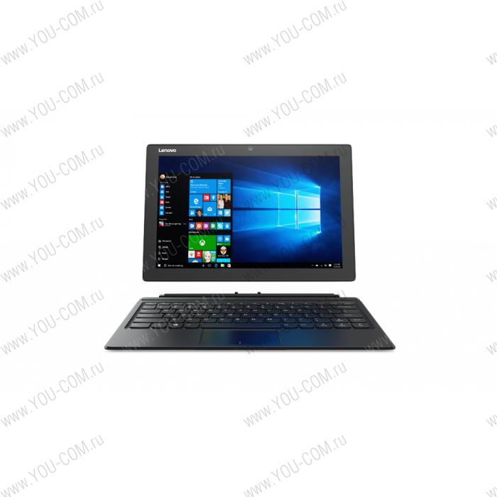 Ноутбук Lenovo MIIX 510-12IKB 12"(1920x1200) IPS Core I5-7200, 4Gb, 256Gb, 4G-LTE, Black, Win10 Pro, Backlit ActivePen (демонстрационный образец)