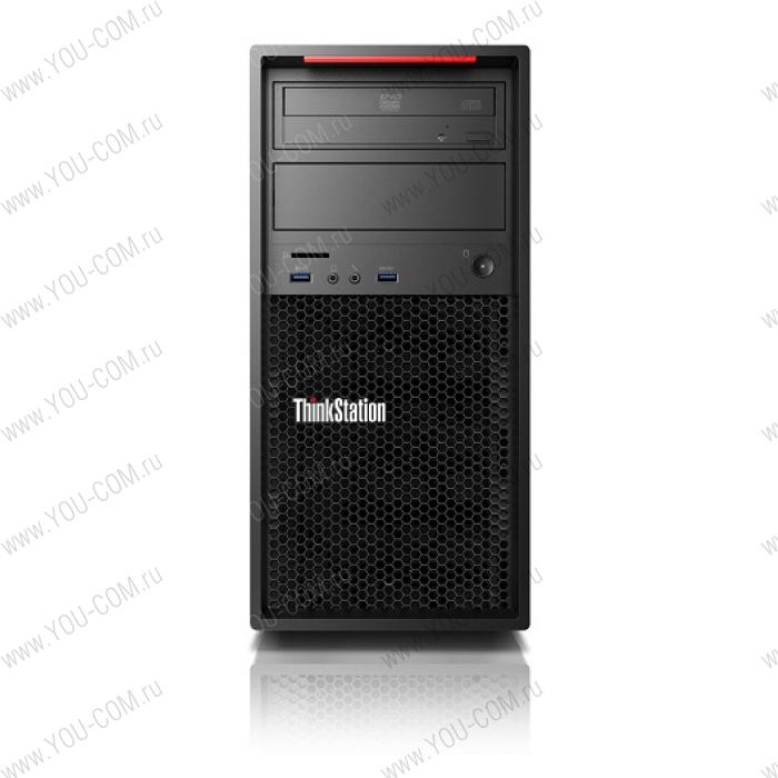 Рабочая станция Lenovo P320, Tower 400W, CORE_I7-7700K_4.2G_4C_95W, 2 x 8GB_DDR4_2400_UDIMM, 1 x 512GB_SSD_M.2_PCIE, INTEGRATED VIDEO, DVDRW, W10_P64-RUS(незначительное повреждение коробки)-001