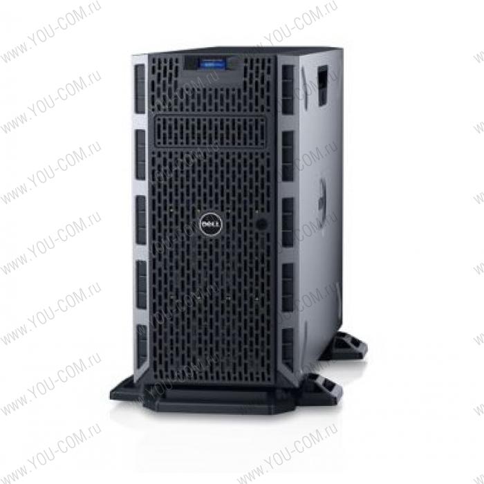 Сервер Dell PowerEdge T330 Tower/ E3-1240v6 3,7Ghz/ 1x16Gb UDIMM(2400)/ H730 1Gb/ 1x1,2Tb SAS 10k LFF/ UpTo8LFF HotPlug/ DVDRW/ iDRAC8 Ent/ 2xGE/ 1xRPS495W(2up)/ Bezel/ 3YBWNBD (210-AFFQ)