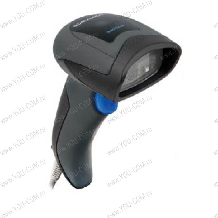 Сканер штрихкода Datalogic QuickScan QD2430, 2D Area Imager, USB Kit with 90A052065 Cable, Black