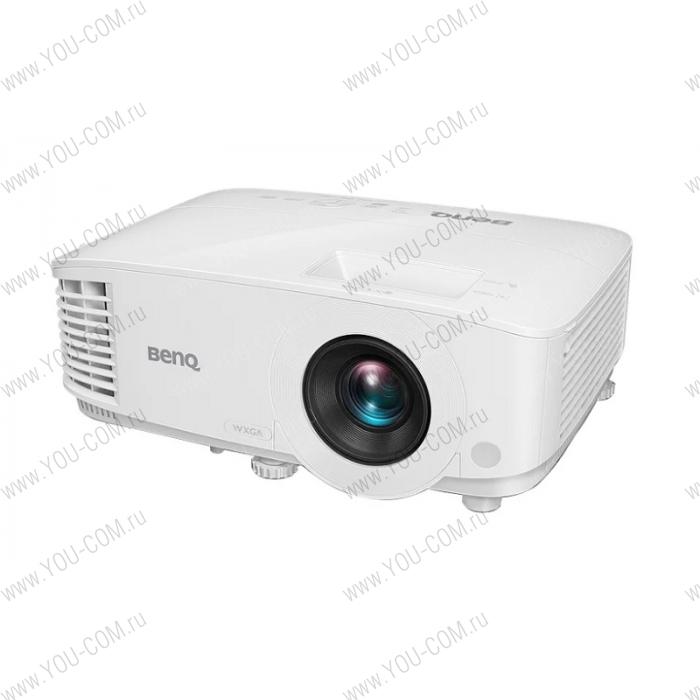 Проектор BenQ MW612 DLP; WXGA; Brightness: 4000 AL; High contrast ratio 20,000:1; 1.1X zoom (1.96 - 2.15); 2.3 kg; Noise 29dB (eco); Speaker 2W x1; HDMI x2 (1 w/MHL);  3D via HDMI