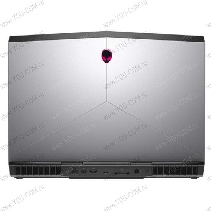 Ноутбук без сумки Dell Alienware 15R3 Core i7-7700HQ 2.8GHz,15,6'' FullHD IPS AntiGlare,8GB DDR4,128GB SSD Boot Drive + 1TB,NV GTX 1060 (6GB GDDR5),Win 10 Home,Silver