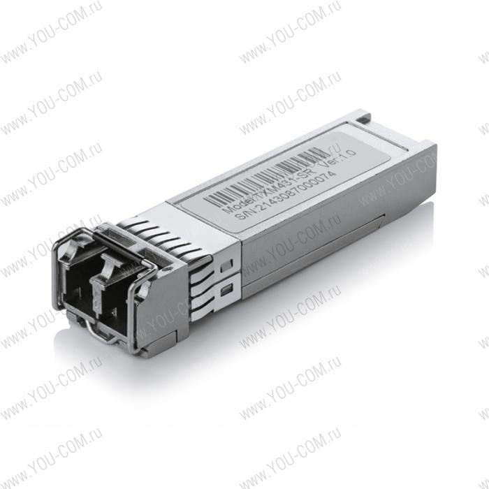 SFP-трансивер [TXM431-SR] Tp-Link TXM431-SR многомодовый, длина волны 850 нм, двойной разъём LC, расстояние до 300 м