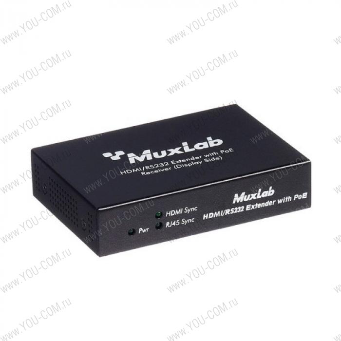 Приемник HDMI / HDBT MuxLab 500454-PoE-RX
