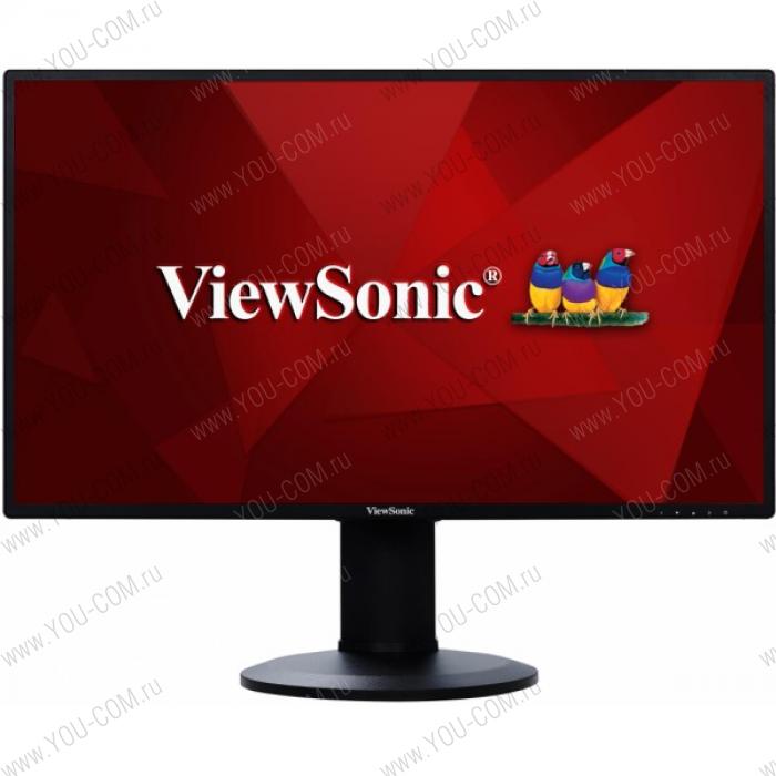 Монитор Viewsonic 27" VG2719-2K IPS LED, 2560x1440, 5ms, 300cd/m2, 178°/178°, 50Mln:1,  HDMI*2, DP, USB-Hub, колонки, HeadphoneOut, Tilt, Swivel, Pivot, рег.по высоте, VESA, Black