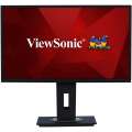 Монитор Viewsonic 23.8" VG2448 IPS SuperClear, 1920x1080, 5ms, 250cd/m2, 178°/178°, 50Mln:1, D-Sub, HDMI, DP, USB-Hub, колонки, Tilt, Swivel, Pivot, рег.по высоте, VESA, Black