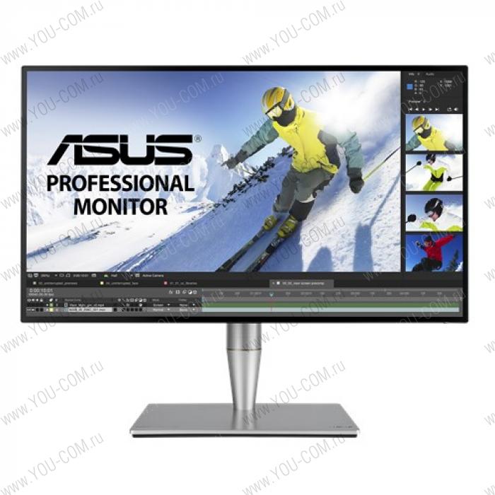 Монитор ASUS 27" ProArt PA27AC IPS LED, 2560x1440, 5ms, 400cd/m2, 178°/178°, 100mln:1, HDMI*3, DP, USB-Hub, Thunderbolt*2, HDR, колонки, Tilt, Swivel, Pivot, HAS, VESA, Gun Grey, 90LM02N0-B01370