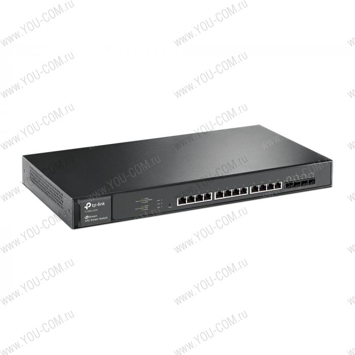 Коммутатор TP-LINK T1700X-16TS JetStream 12-портовый