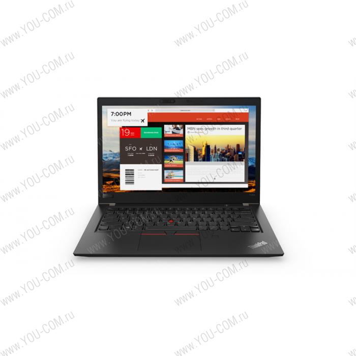 Ноутбук Lenovo ThinkPad T480s 14" WQHD (2560x1440) IPS, i7-8550U (1.80 GHz), 16 GB DDR4, 512GB SSD,  intel UHD Graphics 620, no ODD, WiFi, BT, 4G LTE,FPR + SCR, IR&HDCam, 3Cell, Win 10 Pro, Black, 1.32kg, 3y.CI