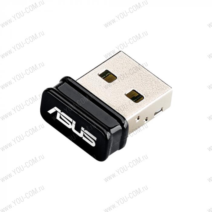 ASUS USB-N10 Nano // WI-FI 802.11n, 150 Mbps USB Adapter ; 90IG00J0-BU0N00