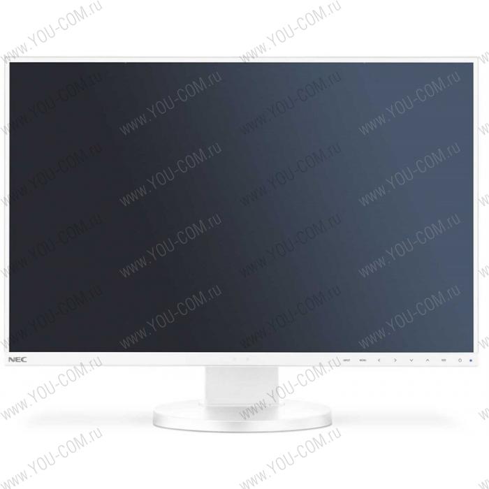 Монитор NEC 24" EA245WMI-2-WH S/Wh ( IPS; 16:10; 300cd/m2; 1000:1; 6 ms; 1920x1200; 178/178; D-sub; DVI-D; HDMI;  DP; USB; HAS 150mm; Swiv 170/170; Tilt; Pivot; Human Sensor; Spk 2x1W)