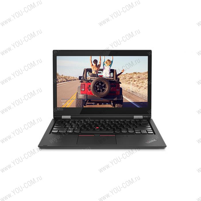 Ноутбук Lenovo ThinkPad YOGA L380 13" TOUCH FHD(1920x1080) IPS, I3-8130U(2,2 GHz), 4GB DDR4, 256GB SSD, Intel UHD Graphics 620, Non-WWAN, FPR, 720P, pen,3Cell, Win 10Pro, Black, 1.56 kg, 1y.c.i