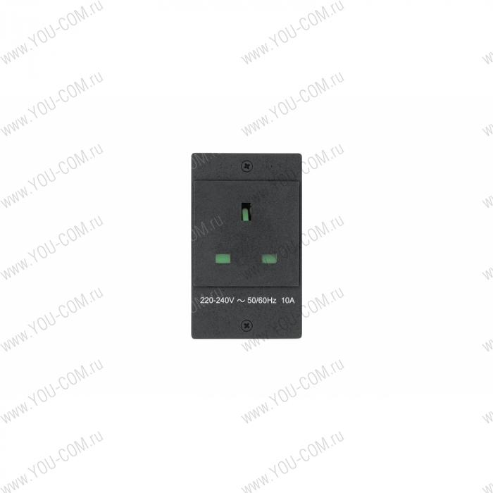 Трёхместная панель AAP Extron Cable Cubby AC Power Module
