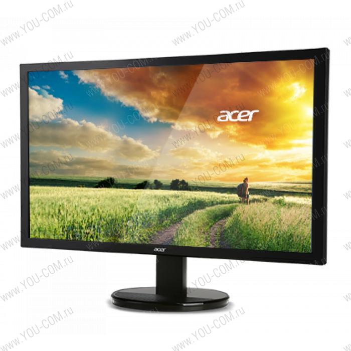 Монитор ACER 21.5" K222HQLbid LED, 1920x1080, 5ms, 200 cd/m2, 100M:1, 90/65, D-Sub, DVI, HDMI, Glossy Black.