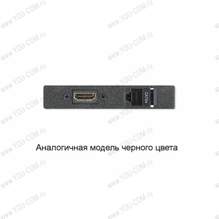 Одноместная панель Extron One HDMI Female to Female on 10" Pigtail, One RJ-45 Female to Female Barrel - CAT 5e