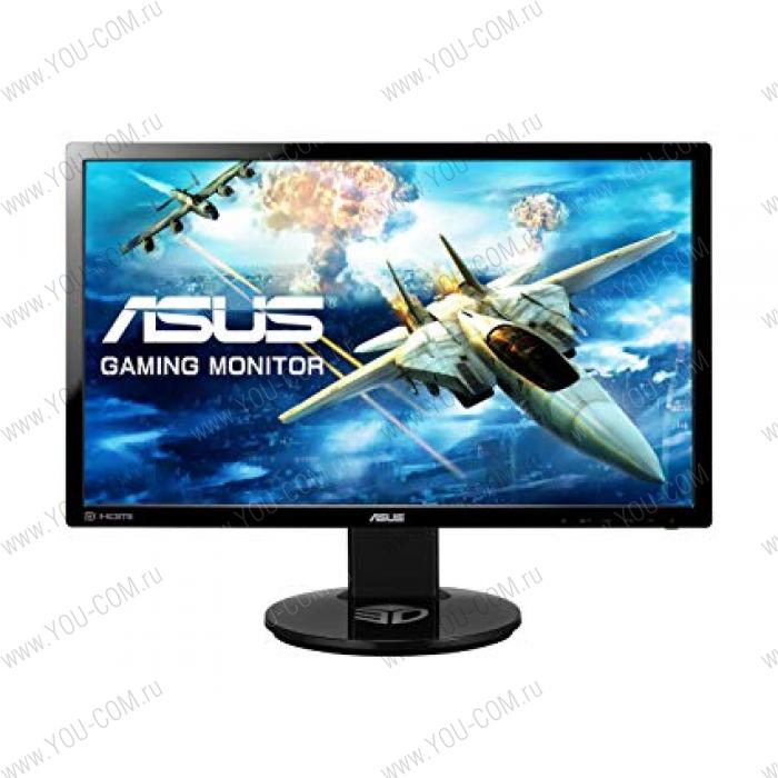 Монитор ASUS 24" VG248QE LED, 3D Vision, ProGaming, 1920x1080, 1ms, 350cd/m2, 170°/160°, 80Mln:1, 144Hz, DVI, HDMI, DisplayPort, колонки, Tilt, Swivel, Pivot, регул. по высоте, VESA, Black, 90LMGG001Q022B1C