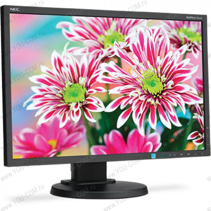 Монитор NEC 22" E223W-BK LCD Bk/Bk ( TN; 16:10; 250cd/m2; 1000:1; 5ms; 1680x1050; 170/160; VGA; DVI-D; DP; HAS 110mm; Tilt; Swiv 45/45; Pivot)