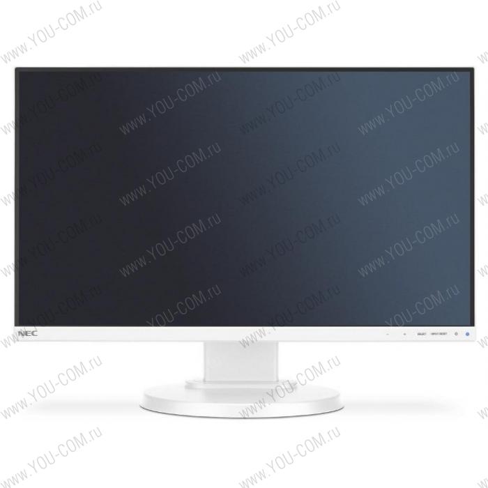 Монитор NEC 24" E241N LCD S/Wh  ( IPS; 16:9; 250cd/m2; 1000:1; 6ms; 178/178; 1920х1080; D-sub; HDMI; DP; HAS 110 mm; Tilt; Swiv 45/45; Pivot, Spk 2х1W; тонкая рамка 1мм)