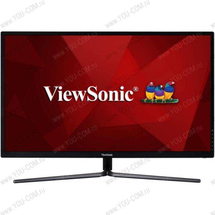 Монитор Viewsonic 32" VX3211-4K-MHD VA LED, 3840x2160, 3ms, 250cd/m2, 178°/178°, 80Mln:1, D-Sub, HDMI, Display Port, Tilt, колонки, Headphone Out, VESA, Black