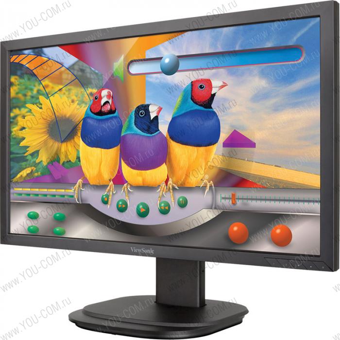 Монитор Viewsonic 23.6" VG2439SMH-2 VA LED, 1920x1080, 5ms, 250cd/m2, 178°/178°, 20Mln:1, HDMI, Display Port, колонки, USB, HAS, Tilt, Swivel, Pivot, VESA, Black