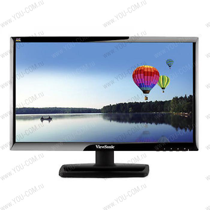 Монитор Viewsonic 21.5" VA2210-mh IPS SuperClear, 1920x1080, 5ms, 250cd/m2, 178°/178°, D-Sub, HDMI, колонки, Tilt, VESA, Black