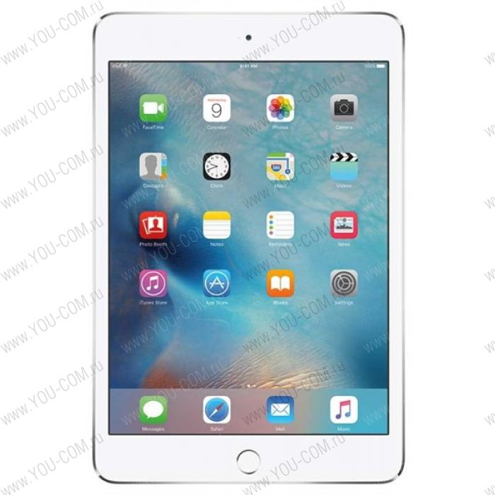 Планшет Apple iPad mini 4 Wi-Fi + Cellular 128 ГБ, серебристый