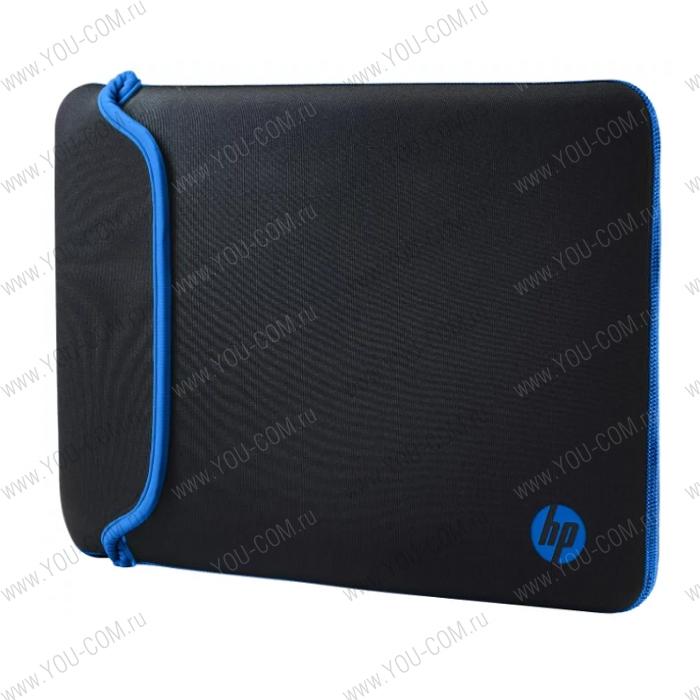 Case Chroma Reversible Sleeve –Black/Blue (for all hpcpq 14.0" Notebooks) cons