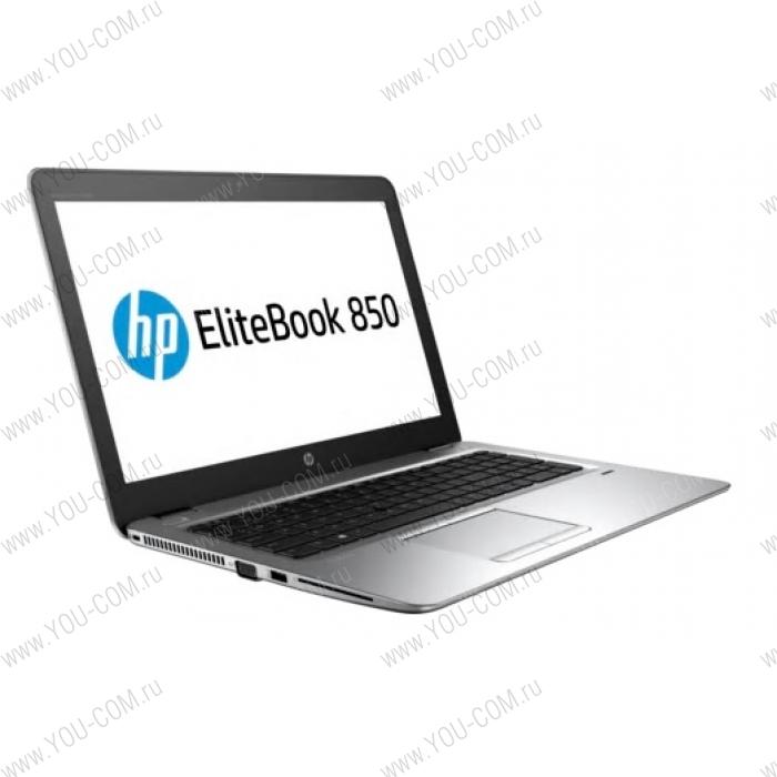 Ноутбук без сумки HP EliteBook 850 G3 Core i7-6500U 2.5GHz,15.6" FHD (1920x1080) AG,8Gb DDR4(1),256Gb SSD,46Wh LL,FPR,1.9kg,3y,Silver,Win10Pro
