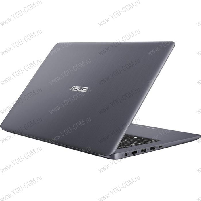 Ноутбук ASUS VivoBook Pro 15 N580GD-E4200 Core i7 8750H(6 cores)/8Gb/1TB 7200rpm/15.6"FHD AG/no ODD/nVidia GeForce GTX1050 4Gb/WiFi/BT/Cam/Illum KB/DOS/1.99Kg/GREY_METAL