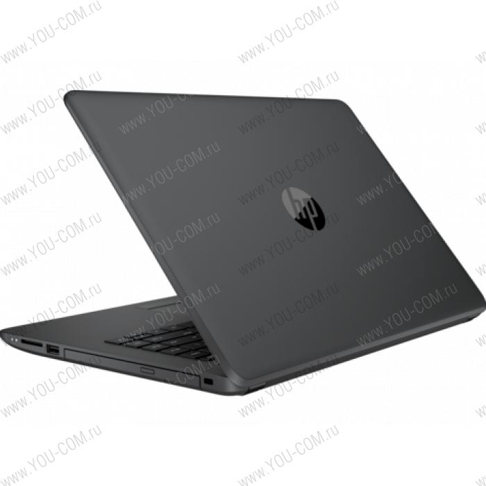 Ноутбук без сумки HP 240 G6 Core i3-7020U 2.3GHz,14" HD (1366x768) AG,4Gb DDR4(1),500Gb 5400,DVDRW,31Wh,1.8kg,1y,Silver,Win10Pro