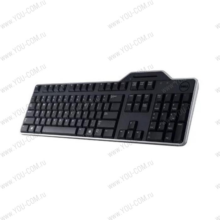 Клавиатура Dell keyboard KB-813 Smartcard Reader USB Black