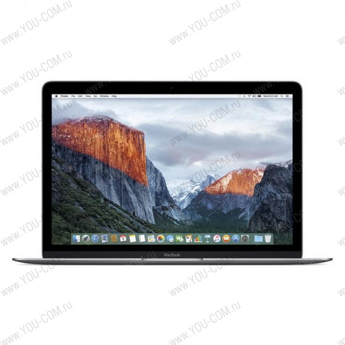 Ноутбук Apple 12-inch MacBook: 1.2GHz dual-core Intel Core m3, 256GB - Space Grey
