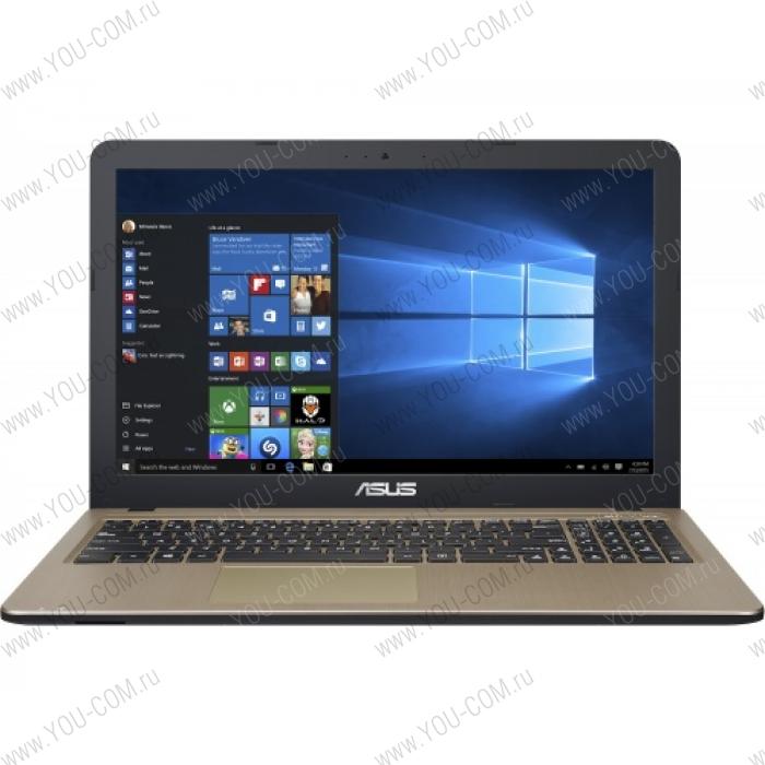 Ноутбук ASUS Vivobook X540NV-DM037T Celeron N3450/4Gb/500Gb HDD/15.6"FHD (1920x1080)/no ODD/GF 920MX 2Gb/WiFi/BT/Cam/Windows 10/2Kg/Black