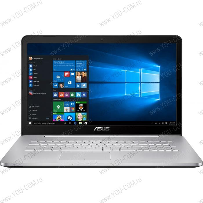 Ноутбук ASUS BTS X705UF-GC011T Intel Core i3 7100/4Gb/1Tb HDD/17.3"FHD/no ODD/GeForce MX110  2Gb/WiFi/BT/Cam/Windows 10/2.1Kg/Grey