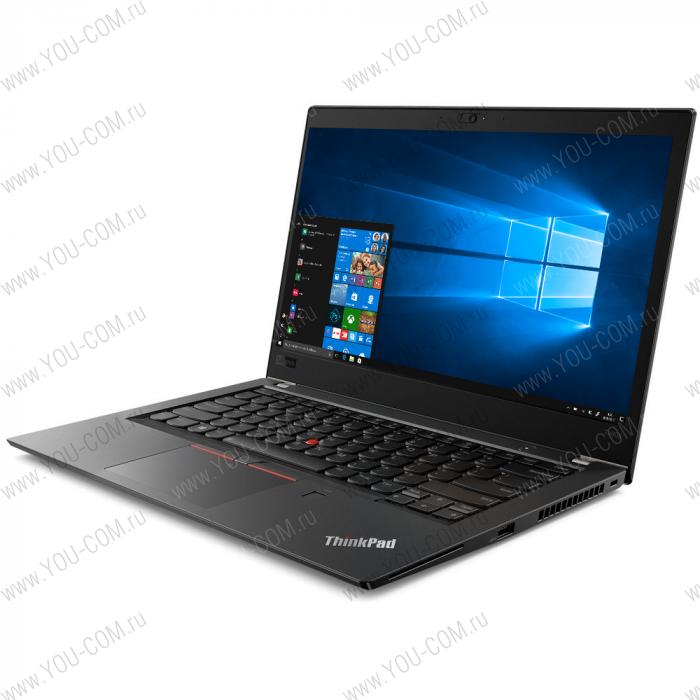 Ноутбук Lenovo ThinkPad T480, 14" FHD (1920x1080) IPS, i7-8550U (1.80 GHz), 16GB DDR4, 512GB SSD, intel UHD Graphics 620, NOWWAN, FPR+SCR, 720P, 3+3cell, Win 10 Pro, Black, 1.58kg, 3y.c.i