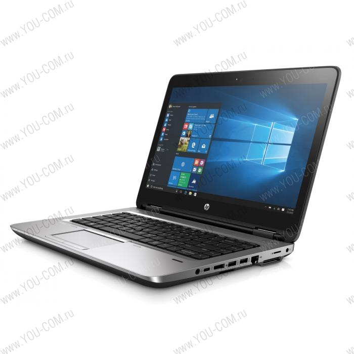 Ноутбук без сумки HP ProBook 640 G3 Core i7-7600U 2.8GHz,14" FHD (1920x1080) AG,4Gb DDR4(1),1Tb 5400,DVDRW,48Wh LL,FPR,2.1kg,1y,Gray,Win10Pro