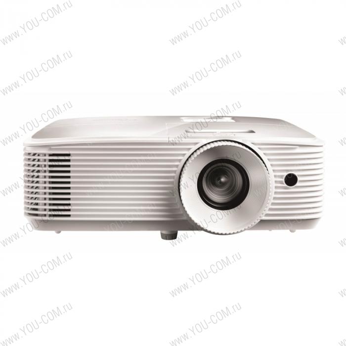 Проектор Optoma WU335 Full 3D; DLP, WUXGA (1920*1200),3600 ANSI Lm, 20000:1;TR=1.47-1.62:1; HDMI(1.4a) x2+MHL;VGA IN; Composite; AudioIN 3.5mm; VGA Out x1; AudioOUT 3.5mm; RJ45;RS232; USB A(Power 1.5A); 10W; 27 дБ; 2.93 kg;(E1P1A0RWE1Z1)