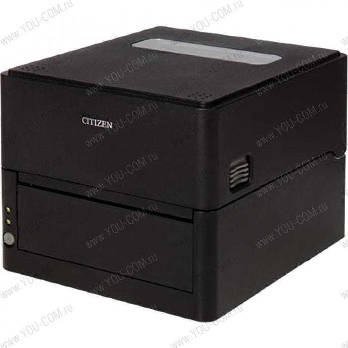 Принтер этикеток Citizen DT CL-E300, 4", 203 dpi, LAN, USB, Serial, Black