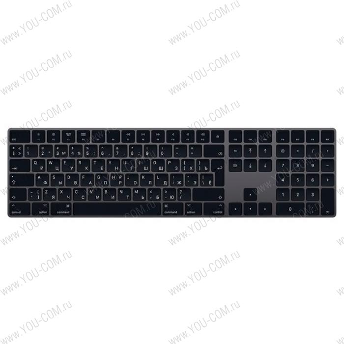 Apple Magic Keyboard with Numeric Keypad - Russian - Space Gray